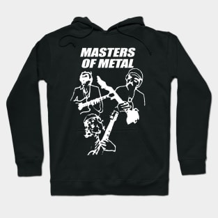 MASTERS OF METAL for dark shirts Hoodie